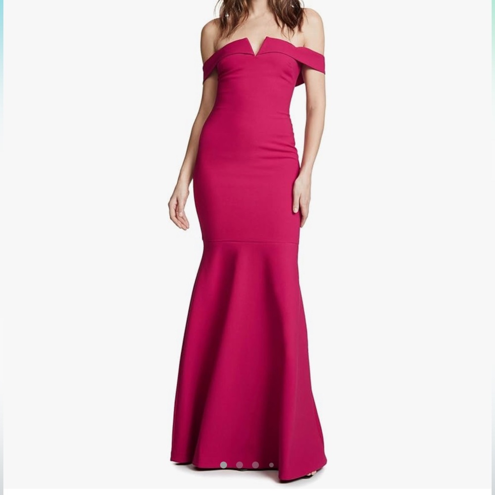 LIKELY Women's Misisco Gown, Persian Red / Fushia Size 4
